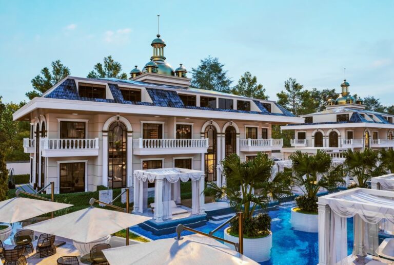 Apartments in a luxurious complex designed with a five-star hotel concept in the ecologically clean neighborhood of Inzekum 11