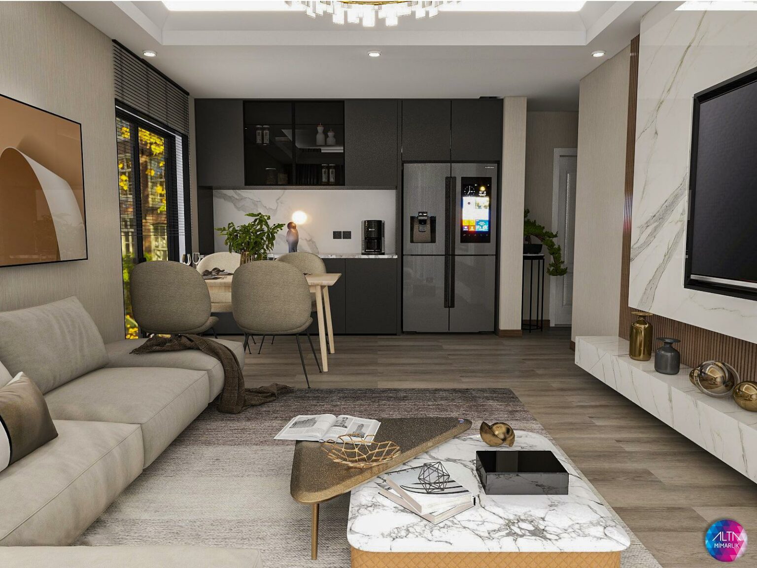 Apartments in a small, cozy complex in Antalya 5