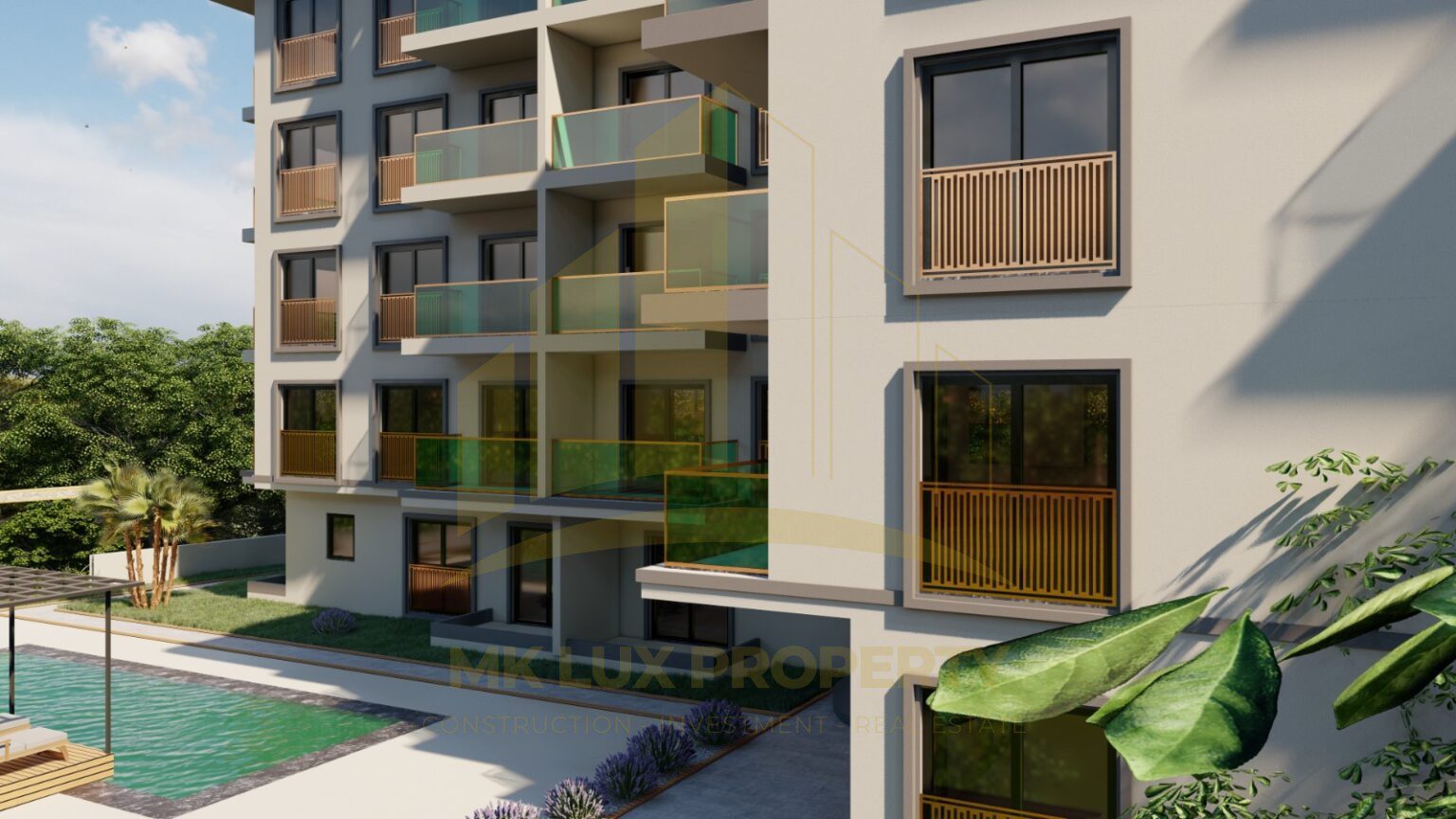 Two-level apartments in a complex located in one of the best neighborhoods on the Antalya coast 7