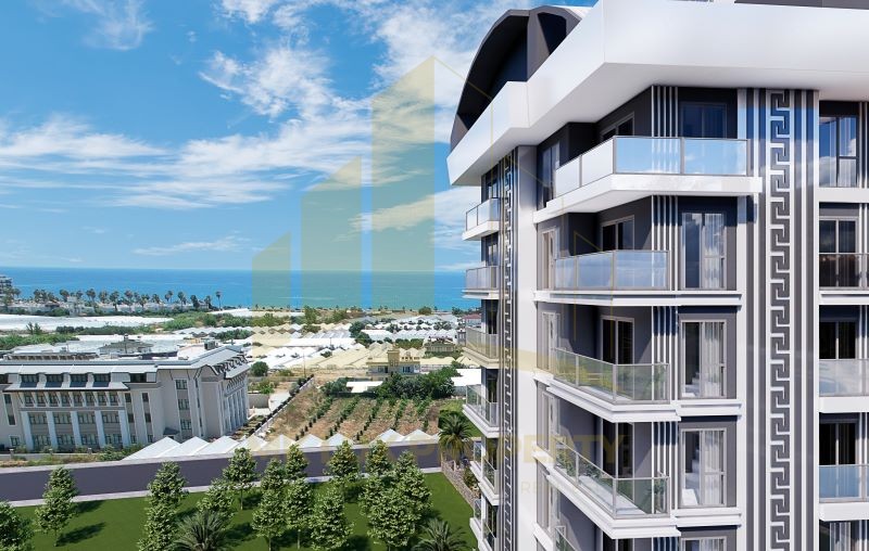 Apartments with ocean views in a complex located in one of the best areas of the Antalya coast 3