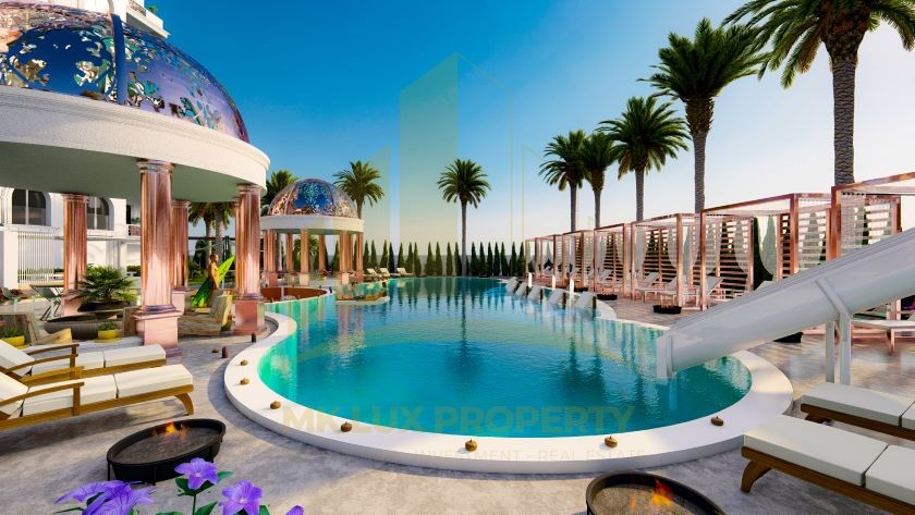Antalya sahil şeridinin en iyi bölgelerinden birinde, 7 yıldızlı otel altyapısına sahip ultra lüks kompleks 11