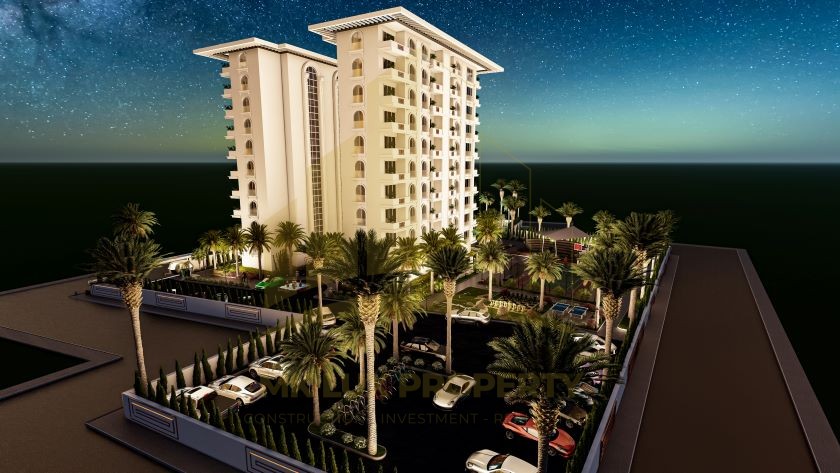 Antalya sahil şeridinin en iyi bölgelerinden birinde, 7 yıldızlı otel altyapısına sahip ultra lüks kompleks 2