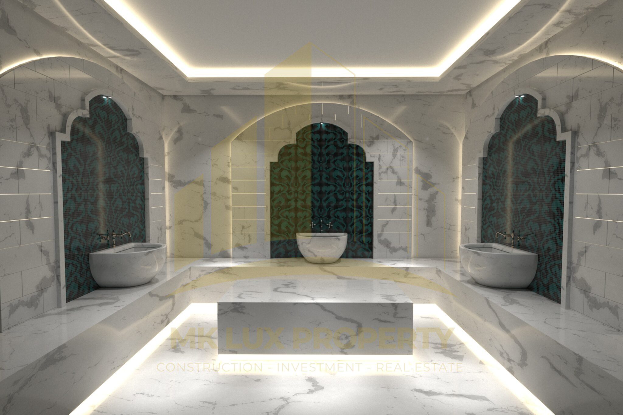 Two-level apartments in a complex located in one of the best neighborhoods on the Antalya coast 11