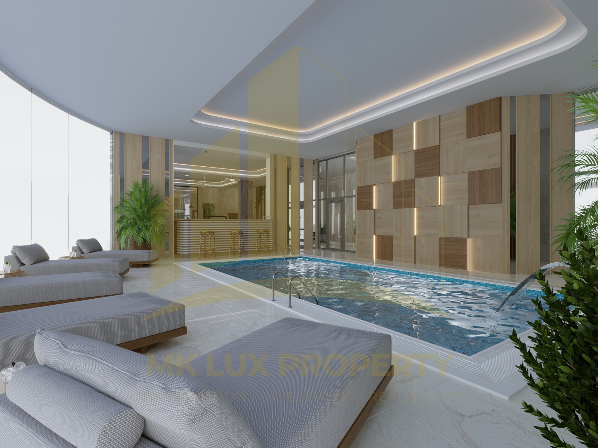 An ultra-luxurious complex in an upscale neighborhood of Alanya 63