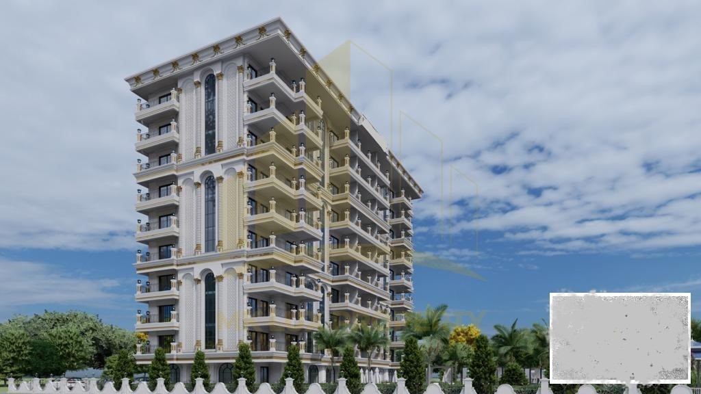 Apartments in a complex under construction in the Demirtas district of Alanya 4