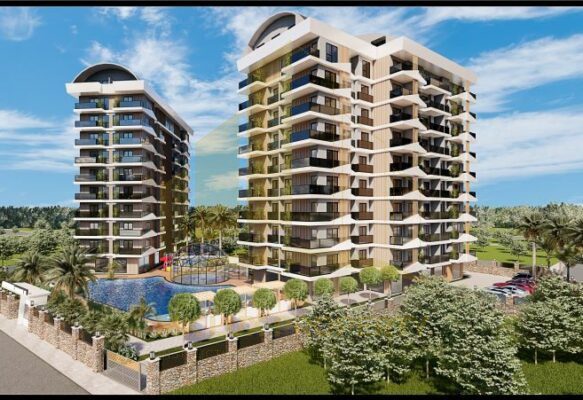 Wohnungen in einer luxuriösen Wohnanlage im Herzen von Alanya 5