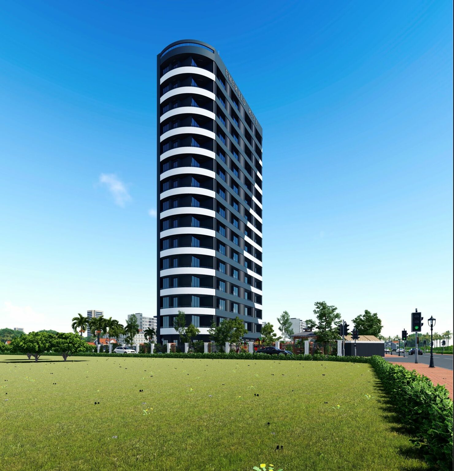 Apartments under construction in Mersin, in the Tomyuk district 1