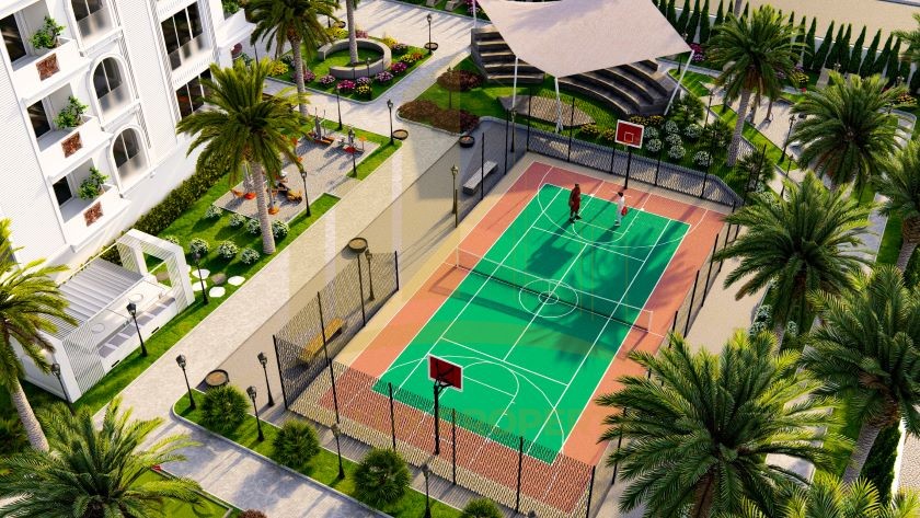 Antalya sahil şeridinin en iyi bölgelerinden birinde, 7 yıldızlı otel altyapısına sahip ultra lüks kompleks 20
