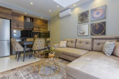 Two-room apartment for rent in a prestigious and popular complex in Alanya 15