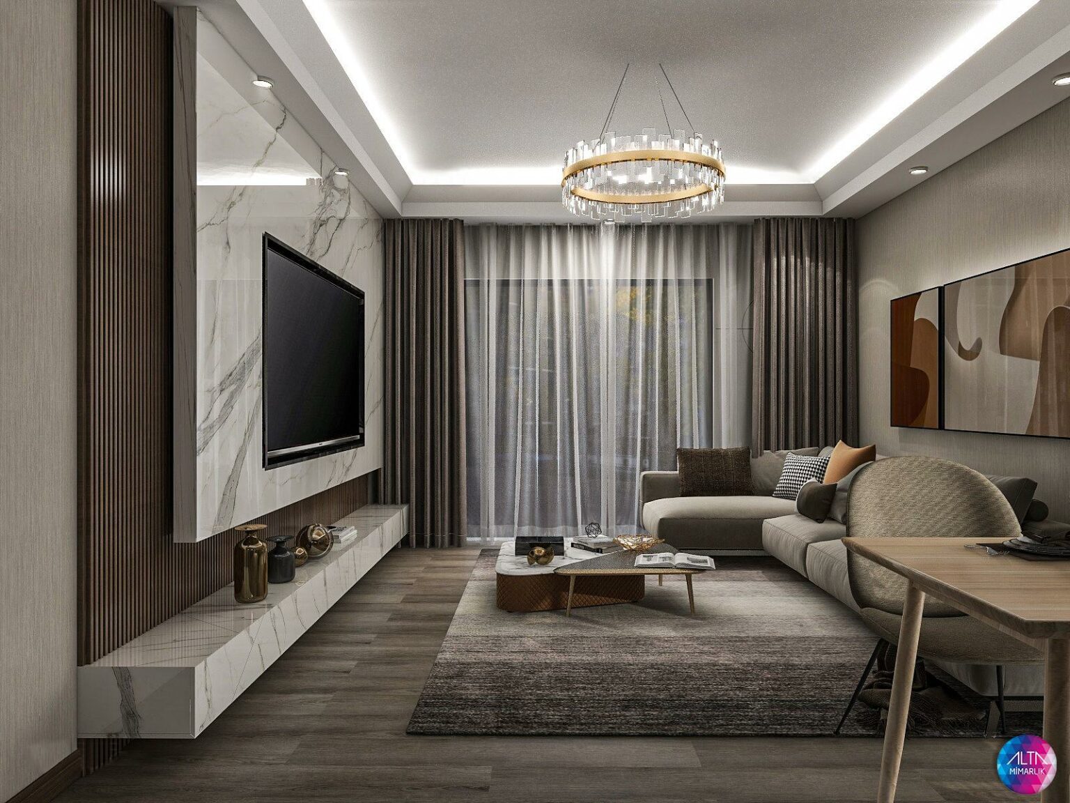 Apartments in a small, cozy complex in Antalya 4