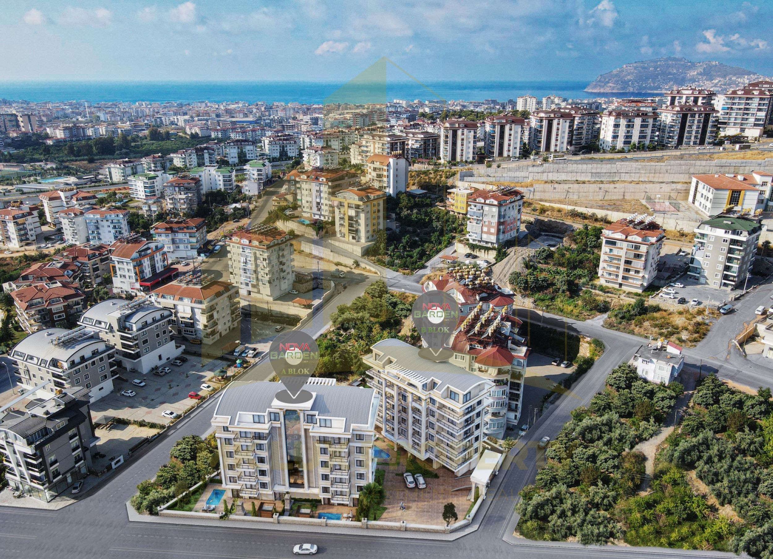 Apartments in the final stages of construction in the Oba neighborhood 2