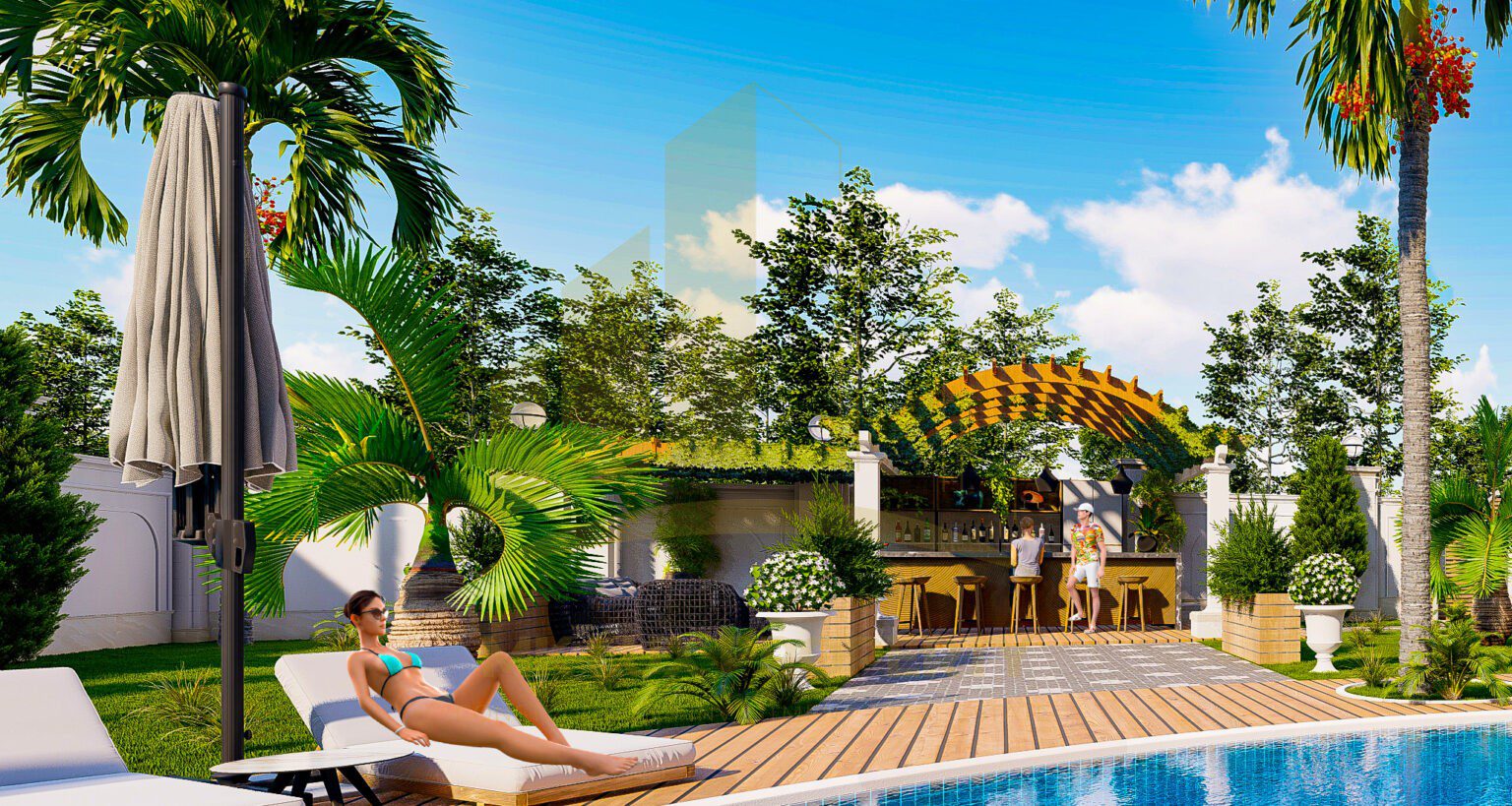 Apartments away from the hustle and bustle of the city in a modern complex in the Oba neighborhood 4
