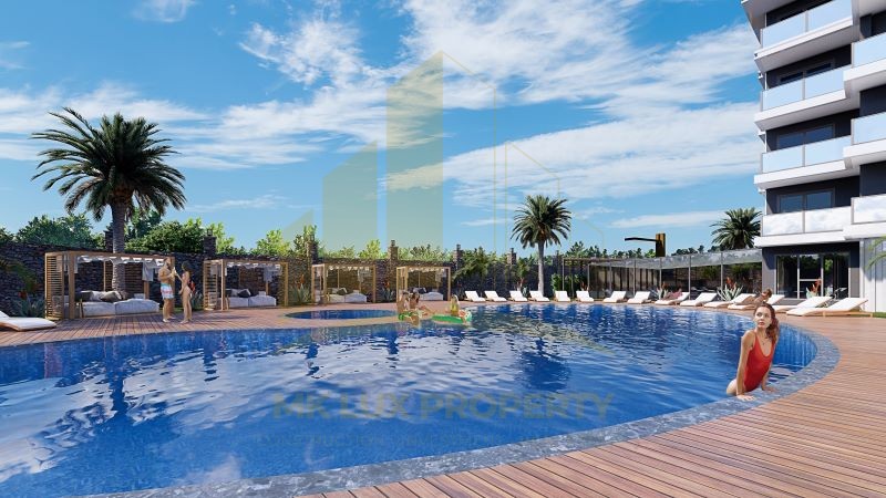 Apartments with ocean views in a complex located in one of the best areas of the Antalya coast 9