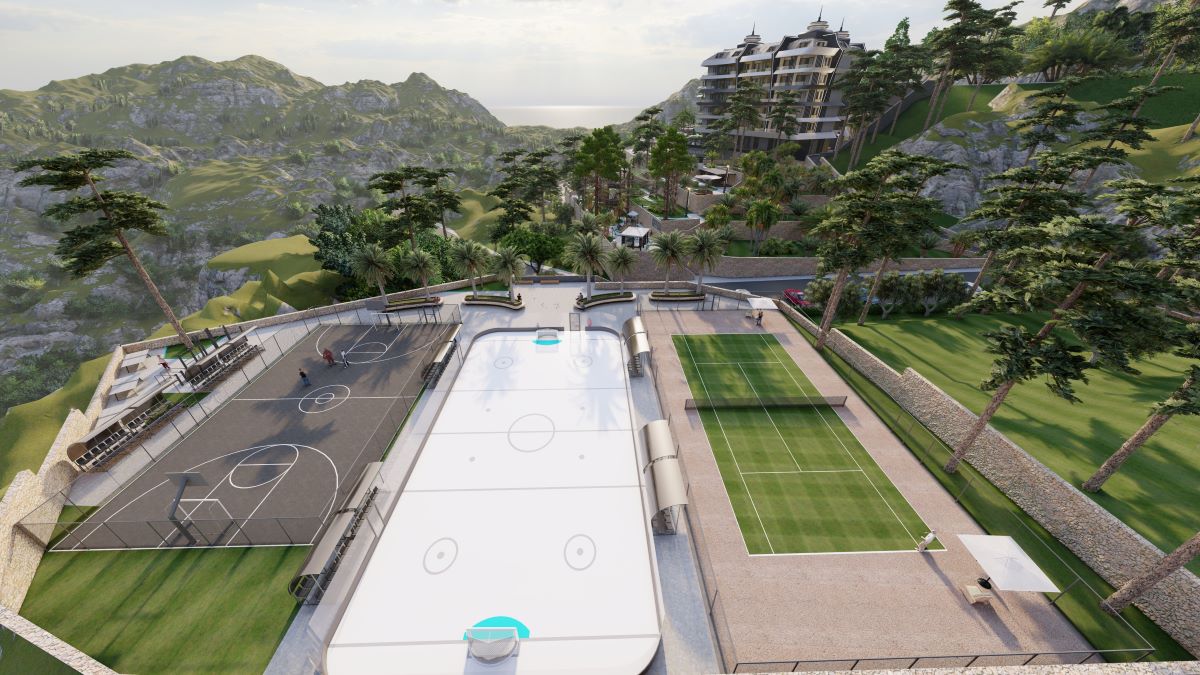 A luxurious development with the infrastructure of a seven-star hotel in Mahmutlar 17
