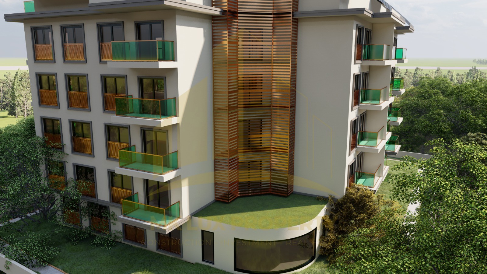 Two-level apartments in a complex located in one of the best neighborhoods on the Antalya coast 4