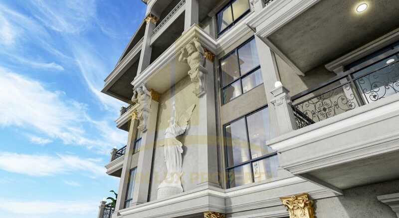 Spacious apartments in a luxurious complex in the center of Alanya 6