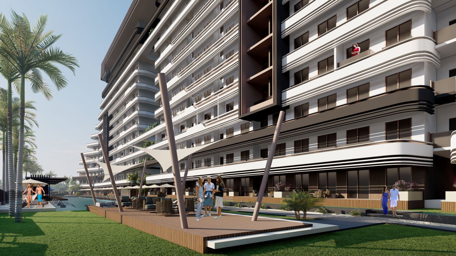 A premium-class residential complex with its own amenities in the Altyntaş neighborhood 15