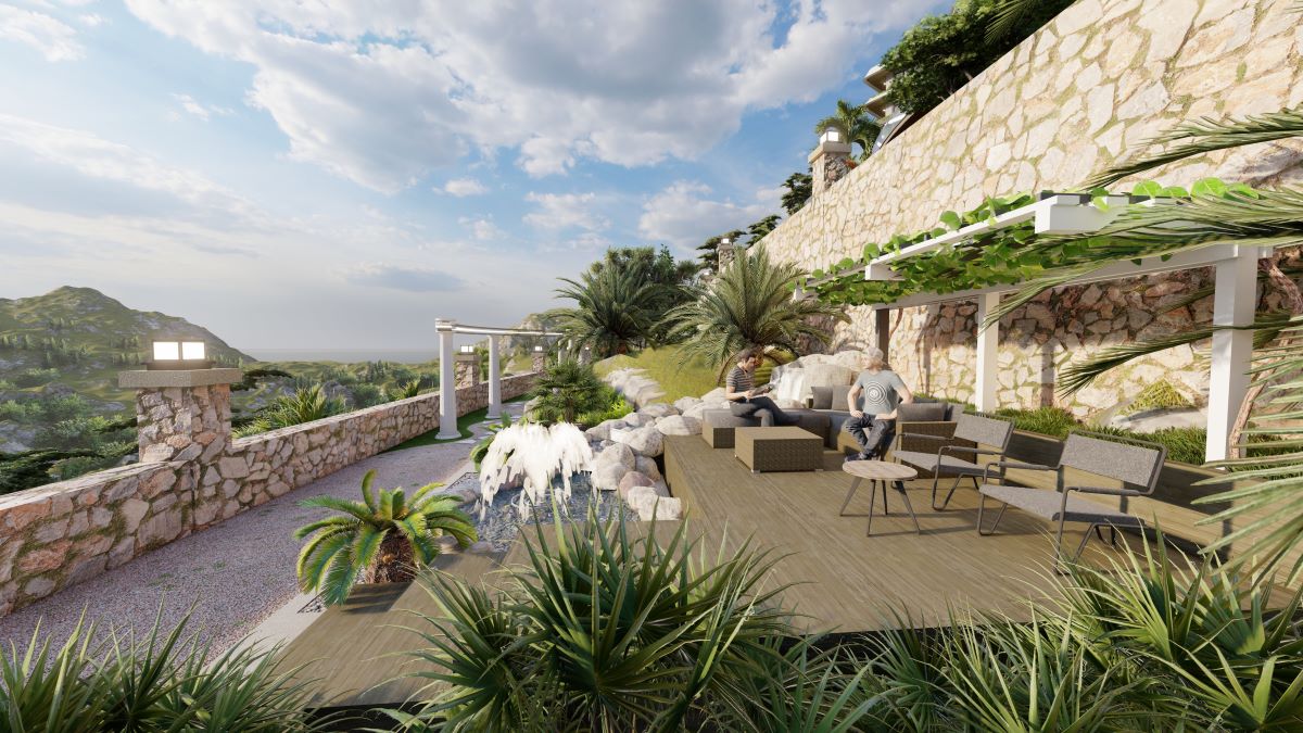 A luxurious development with the infrastructure of a seven-star hotel in Mahmutlar 14