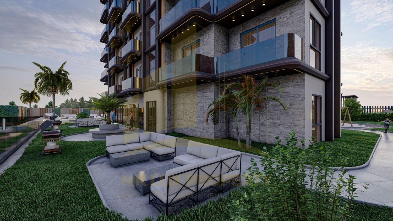 A residential complex with five-star hotel amenities in the Payallar area 12