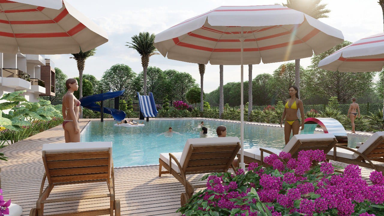 Apartments in a complex under construction in Mersin, in the Arpaçbahışış neighborhood 5