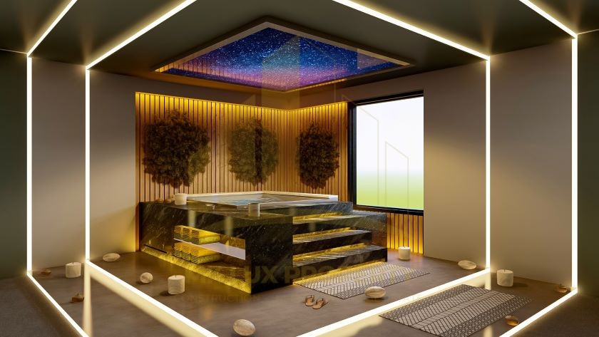 Antalya sahil şeridinin en iyi bölgelerinden birinde, 7 yıldızlı otel altyapısına sahip ultra lüks kompleks 42