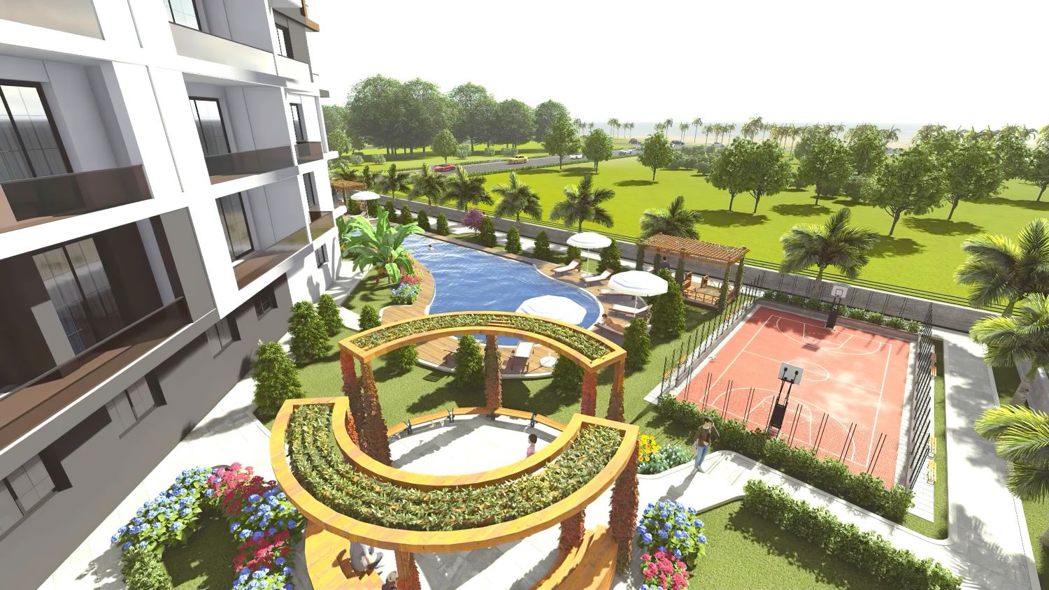 Apartments under construction in Mersin, in the Tomyuk district 5