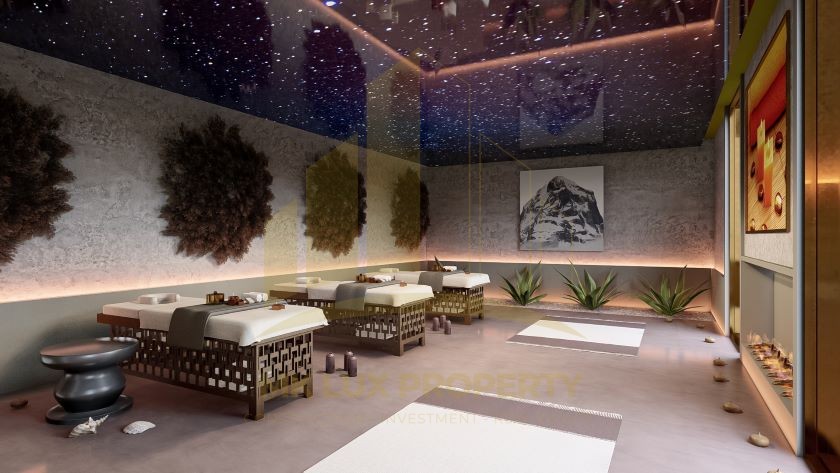 Antalya sahil şeridinin en iyi bölgelerinden birinde, 7 yıldızlı otel altyapısına sahip ultra lüks kompleks 39
