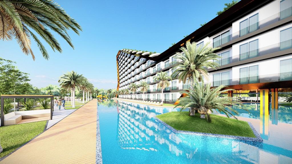 Apartments in a luxurious residence with all the amenities of a five-star hotel in Antalya 11