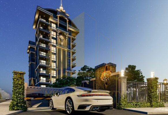 Spacious apartments in a luxurious complex in the center of Alanya 11