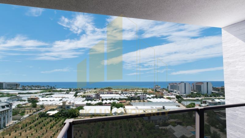 Apartments with ocean views in a complex located in one of the best areas of the Antalya coast 1