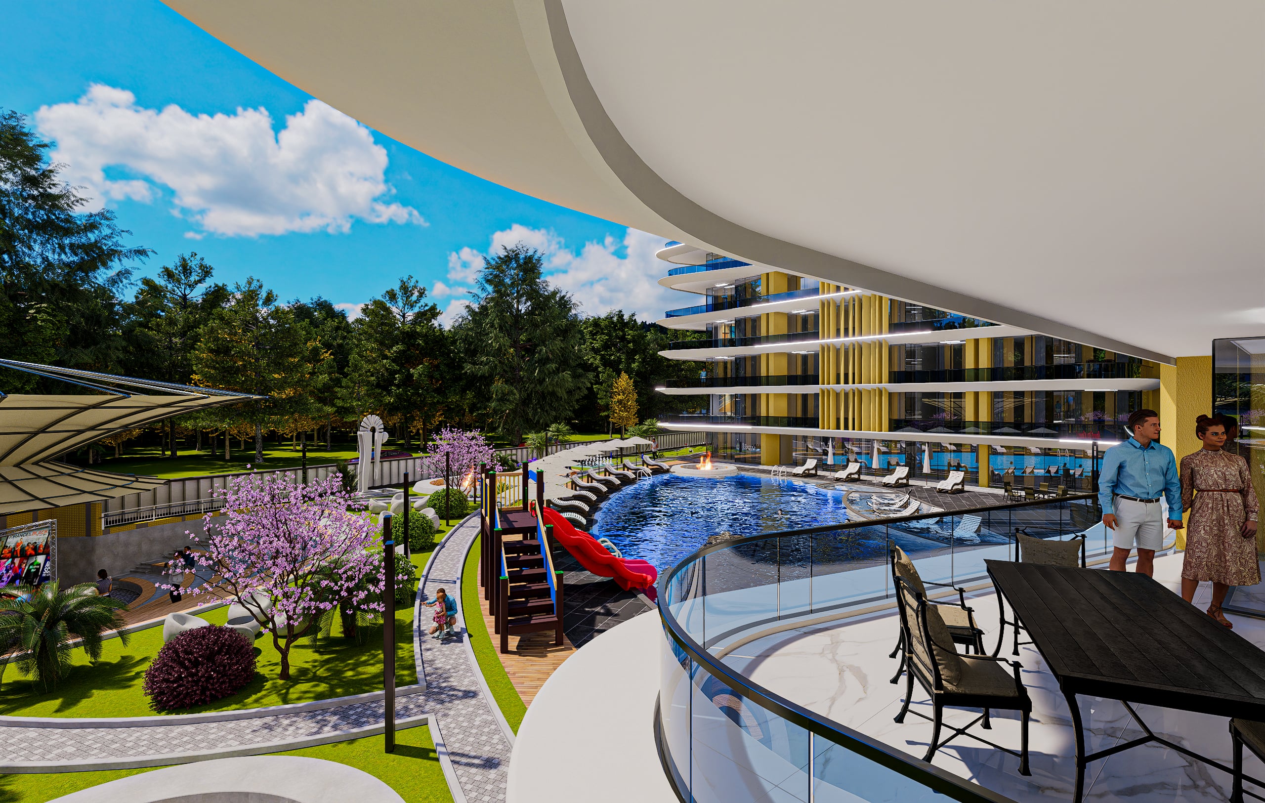 Neues Projekt mit dem Konzept eines Fünf-Sterne-Hotels in Alanya Payallar 8