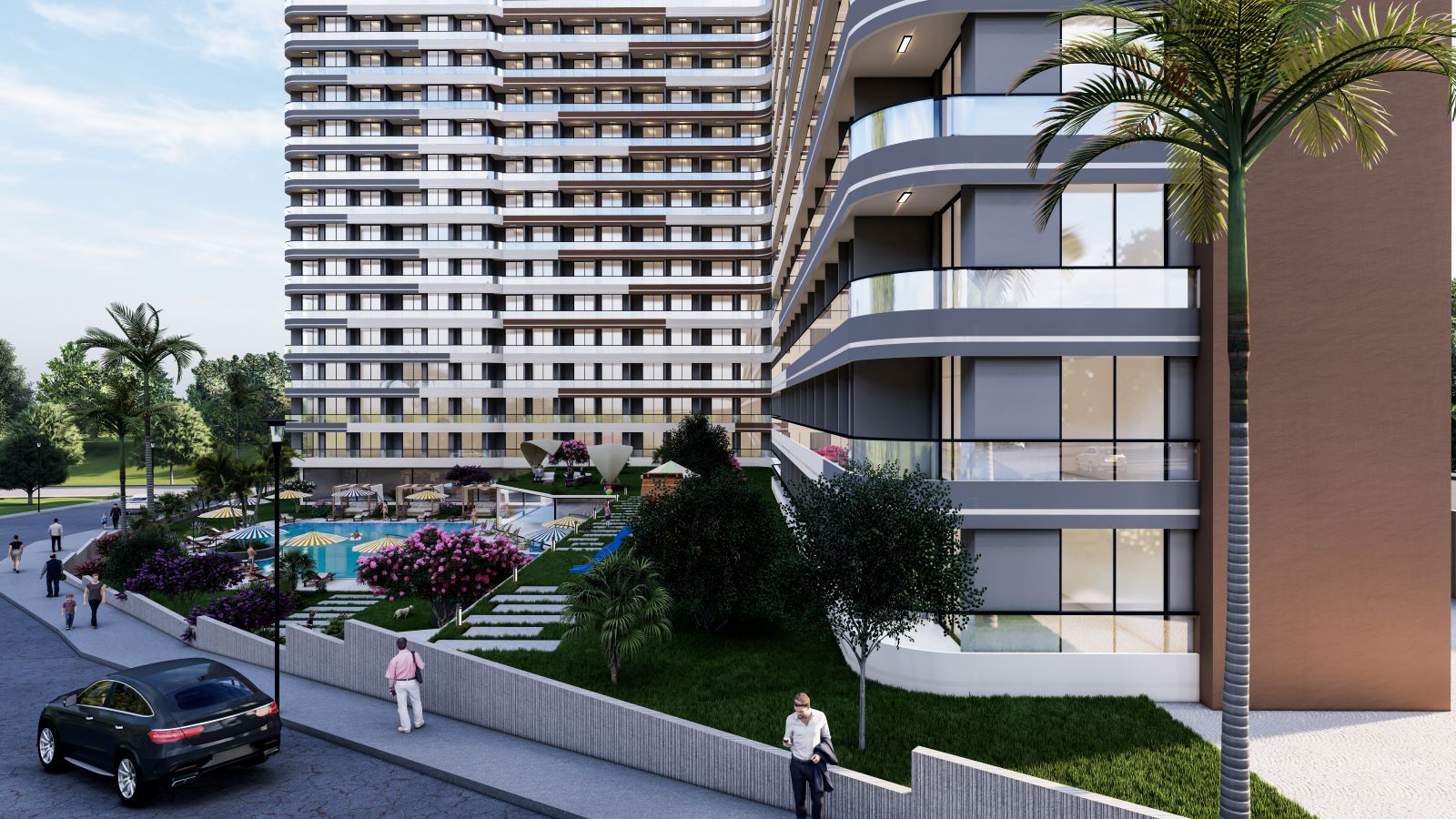 2+1 Apartments at the Price of 1+1 in Erdemli 2