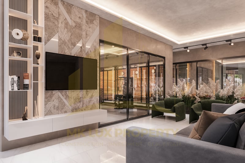 A luxury residential complex in Alanya, in the Cikcili neighborhood 5