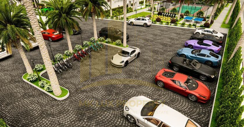 Antalya sahil şeridinin en iyi bölgelerinden birinde, 7 yıldızlı otel altyapısına sahip ultra lüks kompleks 25