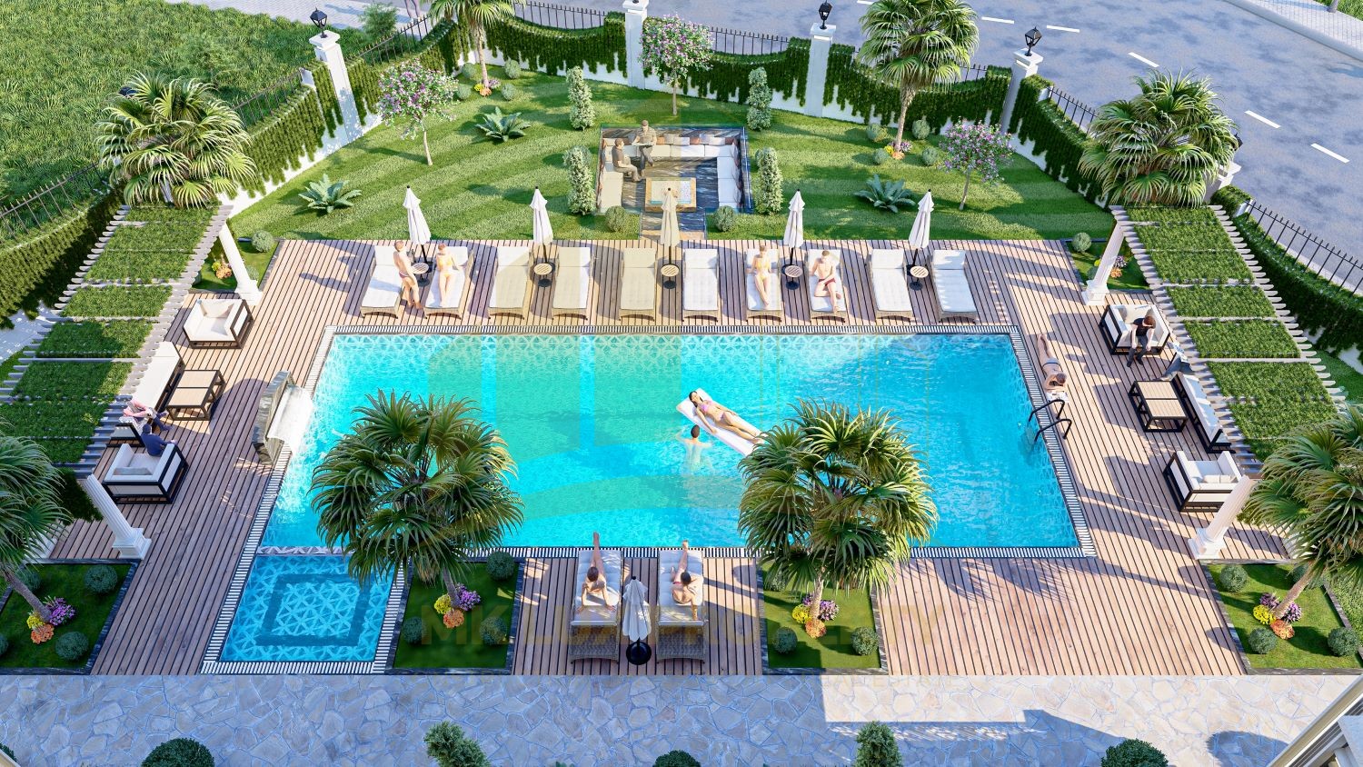 Apartments in a new complex under construction in the Demirtas district of Alanya 6
