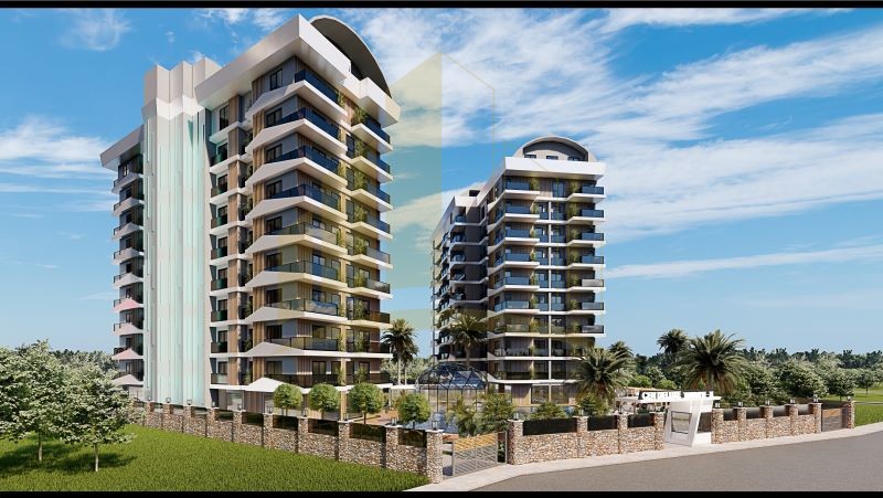 Wohnungen in einer luxuriösen Wohnanlage im Herzen von Alanya 8