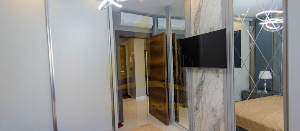 Two-room apartment for rent in a prestigious and popular complex in Alanya 17