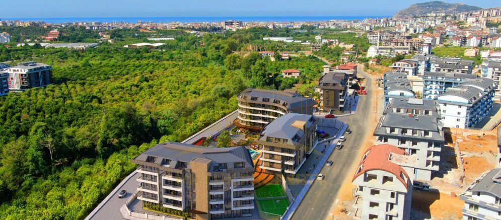 Apartments in Alanya in a complex with five-star hotel amenities 1