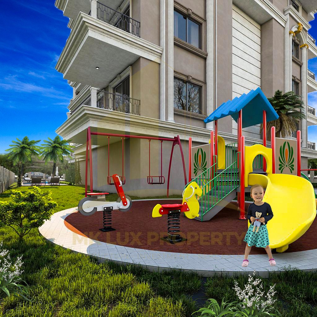 Alanya’nın en prestijli semtlerinden biri olan Oba’da bulunan lüks daireler 6