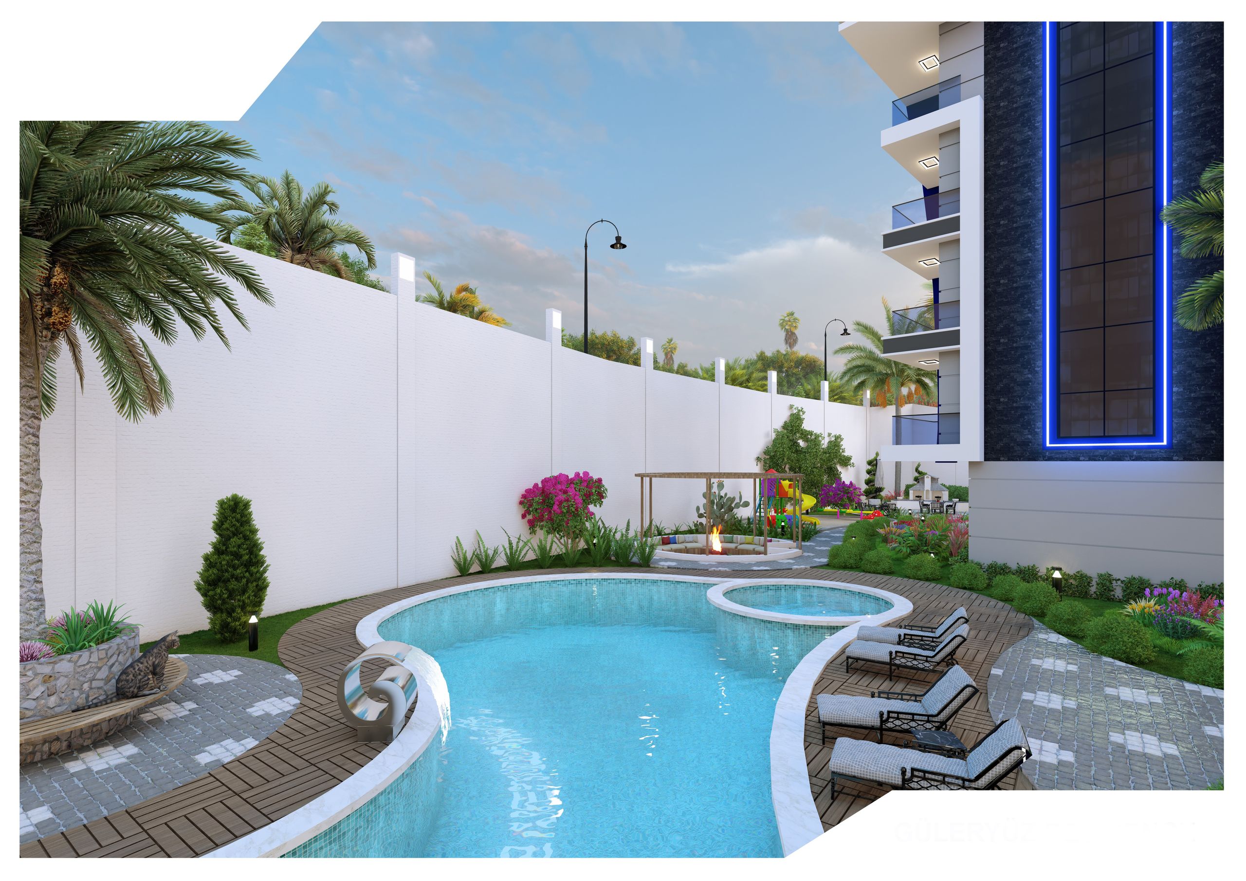 The last few apartments in a complex nearing completion in the Teje neighborhood 10
