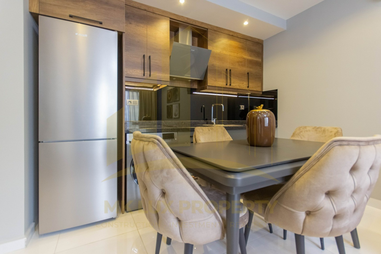Two-room apartment for rent in a prestigious and popular complex in Alanya 26