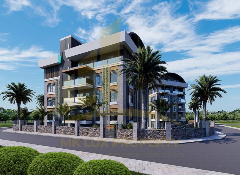 Apartments in a complex under construction in Mersin, in the Arpaçbahışış neighborhood 11