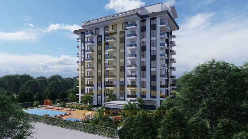 Antalya sahil şeridinin en iyi bölgelerinden birinde yer alan sitedeki daireler 1