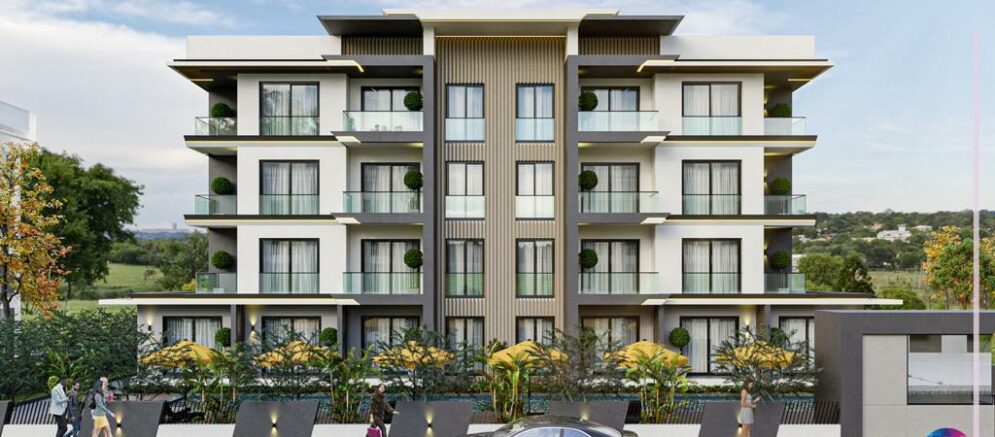 Apartments in a small, cozy complex in Antalya 12