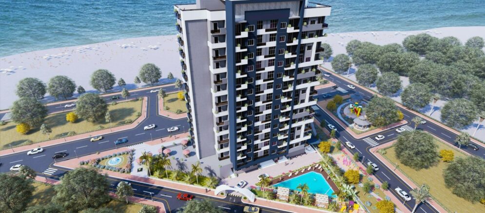 Tedej bölgesindeki konut kompleksinde harika fiyatlarla 3+1 daireler 2