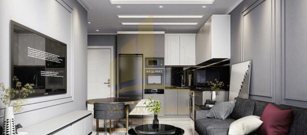 Apartments in a new complex in the Oba district of Alanya 13