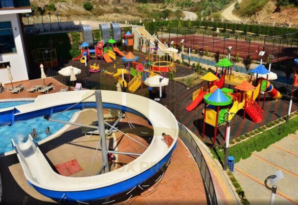 Аренда роскошной квартиры 2+1 в комплексе Азура парк уровня 7* отеля