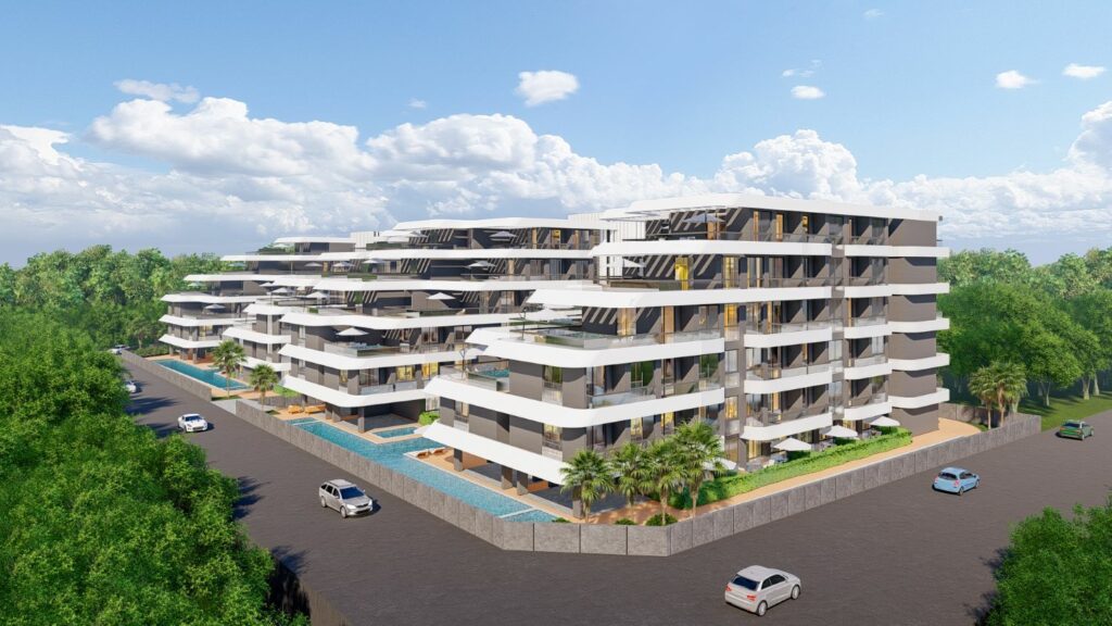A new luxury residential complex in the planning stage in the Altyntaş neighborhood 3