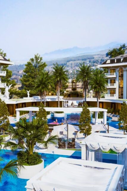 Apartments in a luxurious complex designed with a five-star hotel concept in the ecologically clean neighborhood of Inzekum 13