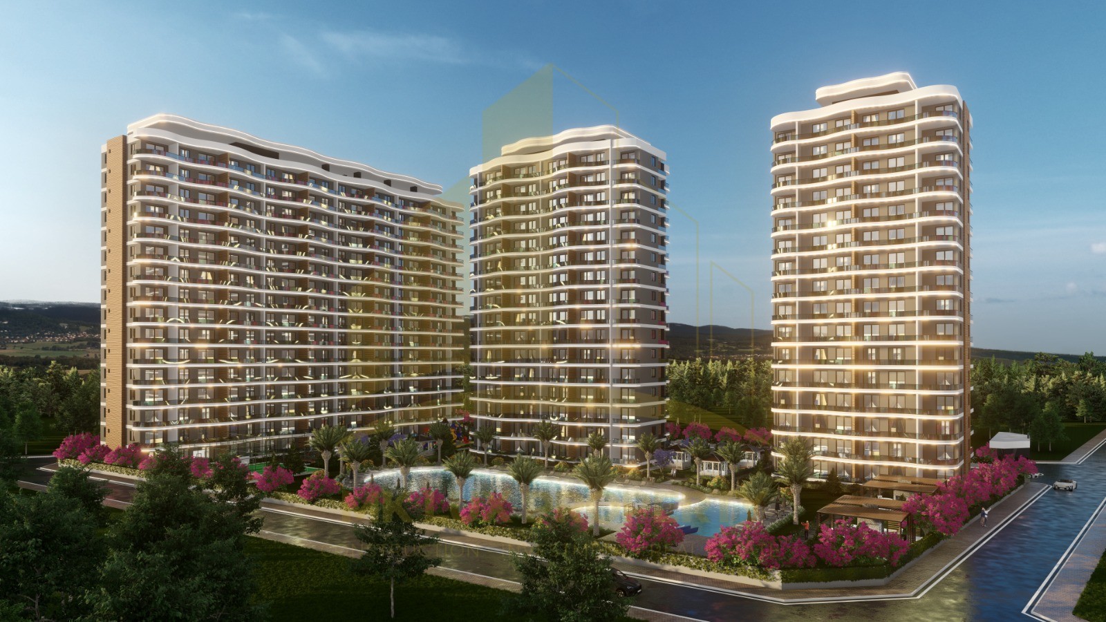 Apartments under construction in Mersin, in the Arpaçbahşış neighborhood 3